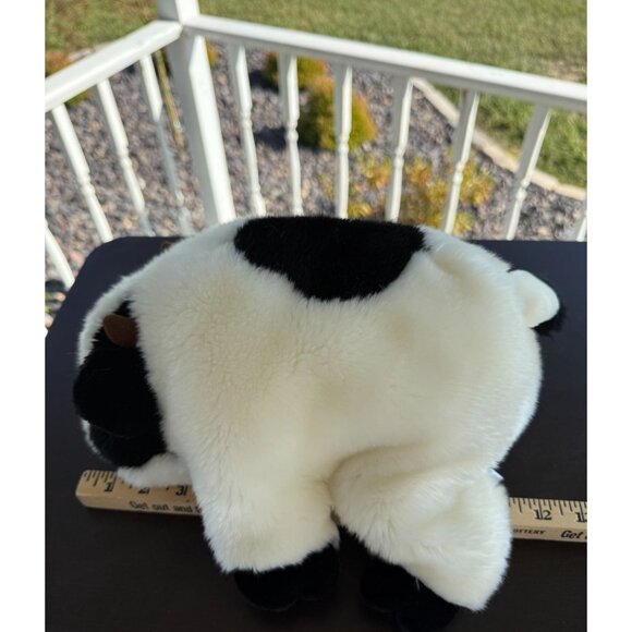 SKM Enterprises Vintage Plush Cow Stuffed Animal Stuffie Toy 12 inches - Picture 10 of 10